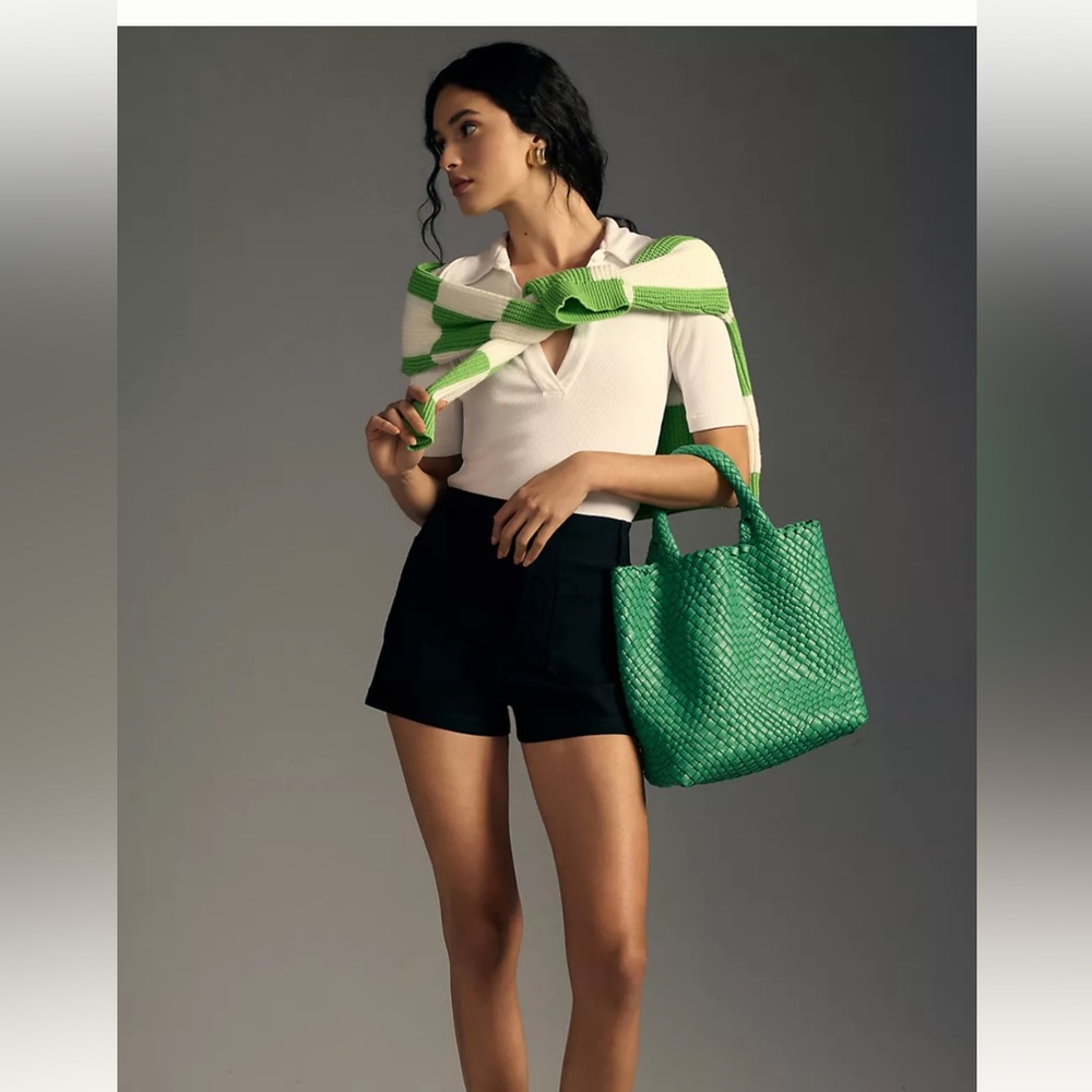 Maeve Colette Anthropologie Black Shorts